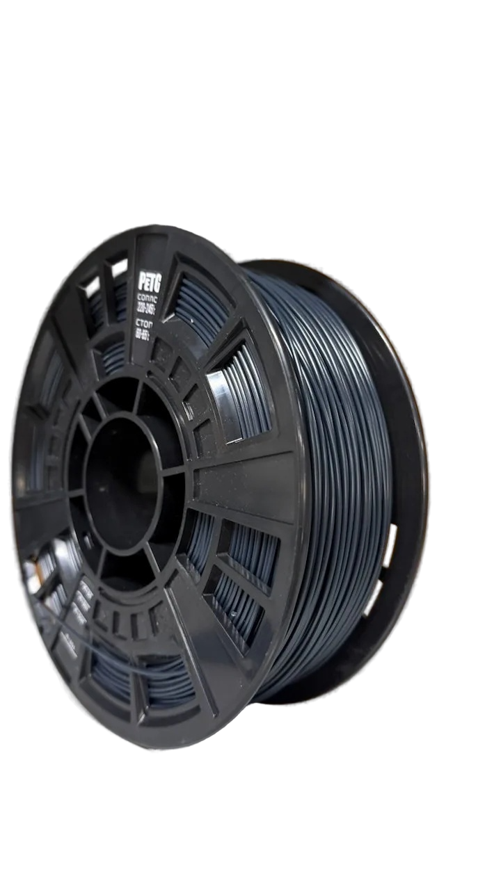 PETG графит  с голубым оттенком 1 кг
